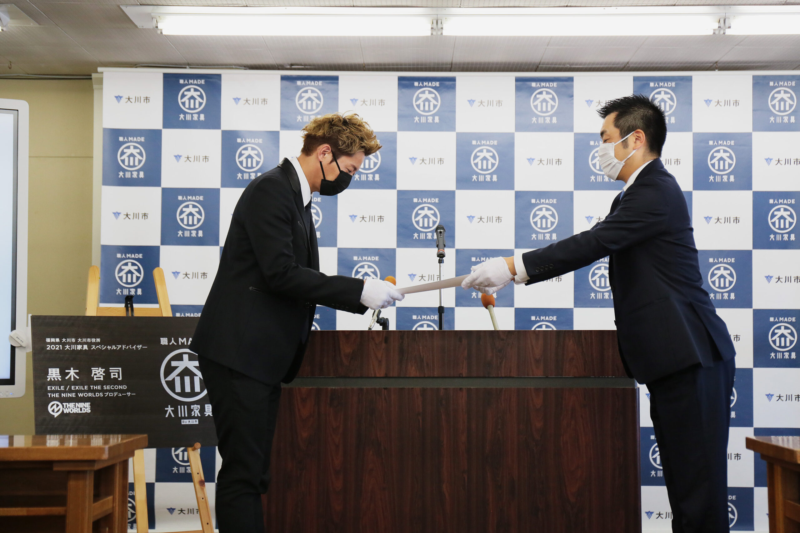 Exile 黒木啓司氏が 大川家具スペシャルアドバイザー に就任 黒木の本気 3つのマニフェストで 大川家具の魅力を全国 そして世界へ発信 大川家具ふるさと納税店